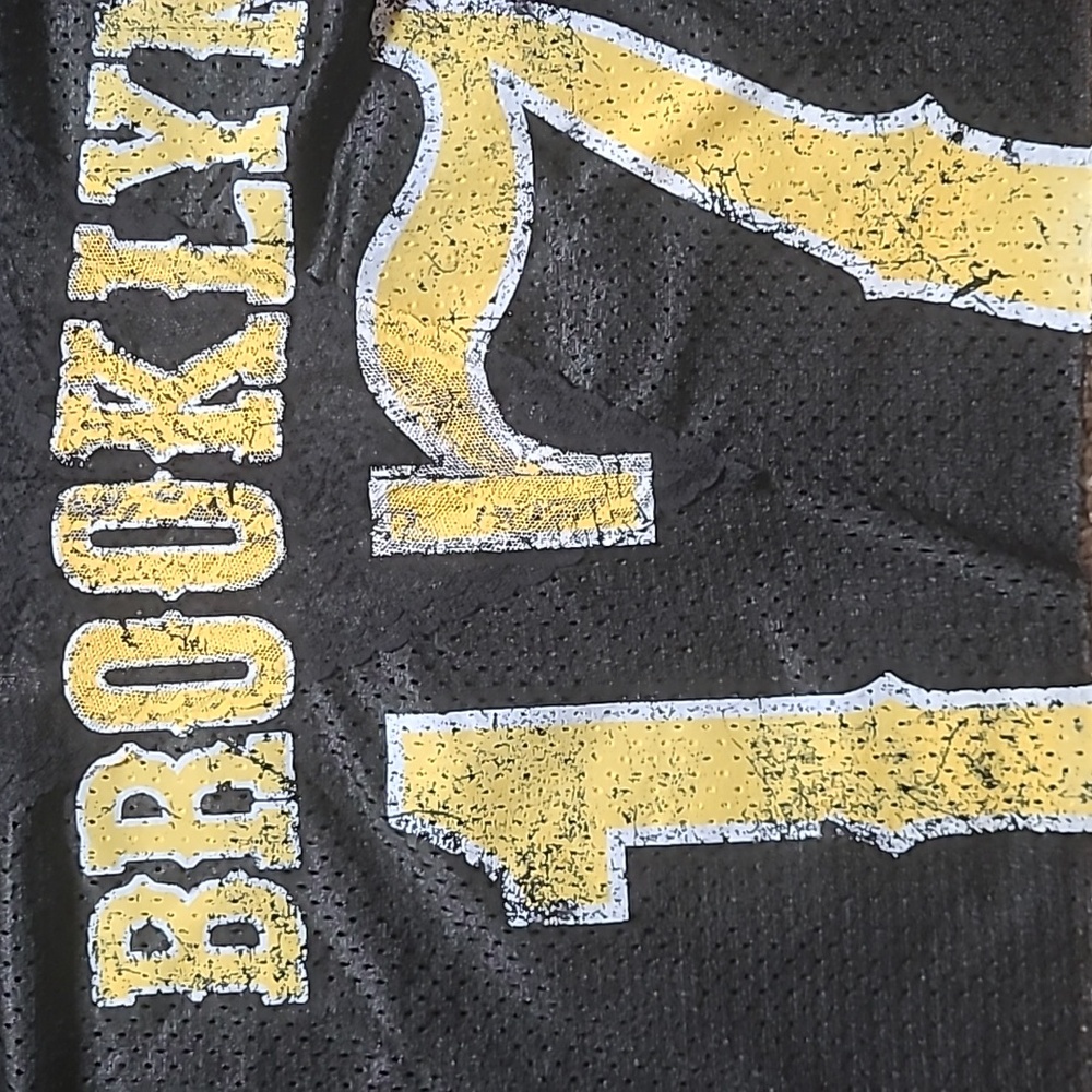 Fashion Nova Brooklyn Babe Lace Jersey Tee - Black Size Medium - Picture 5 of 10
